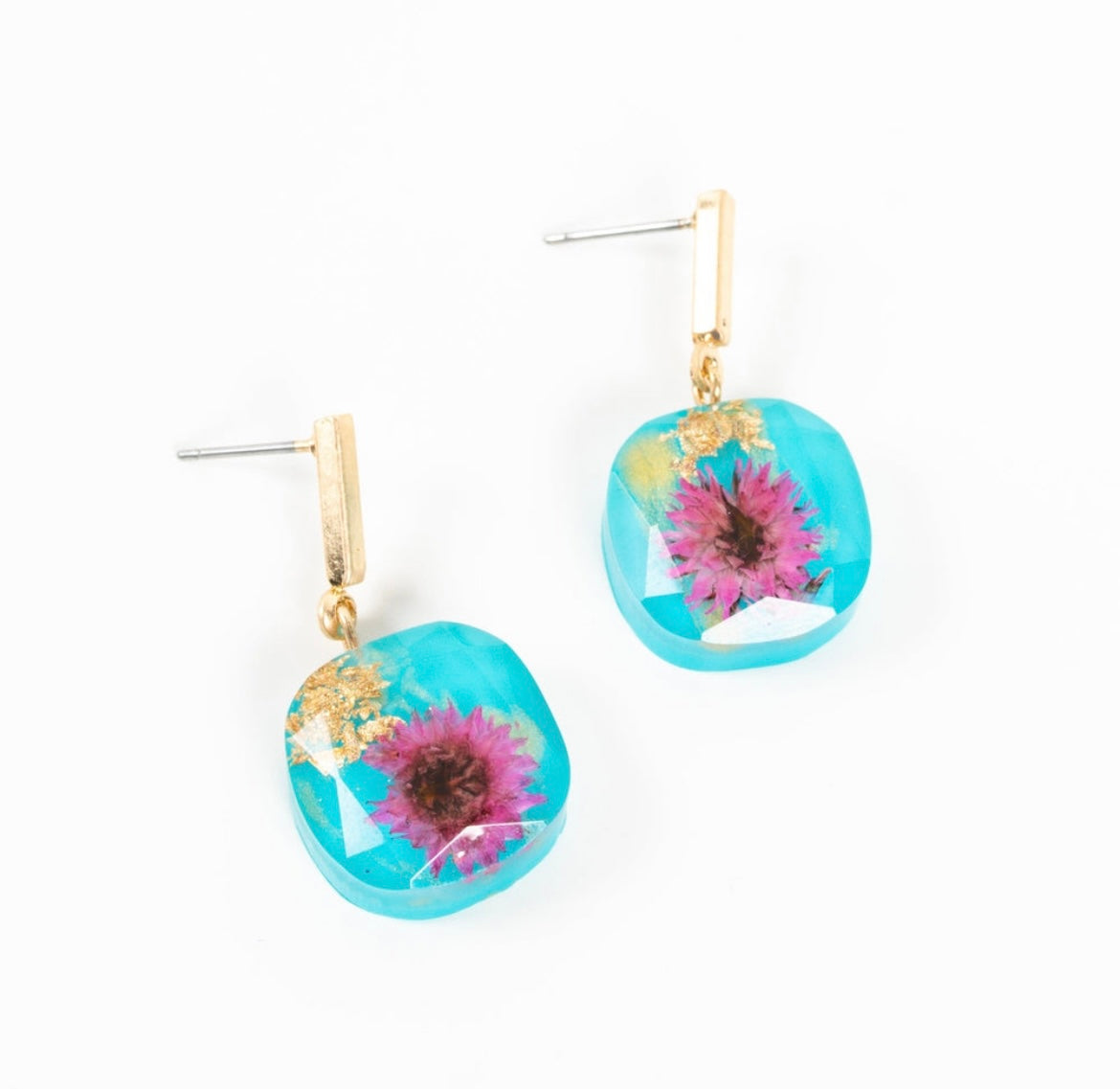 May Day Dry Flower Earring