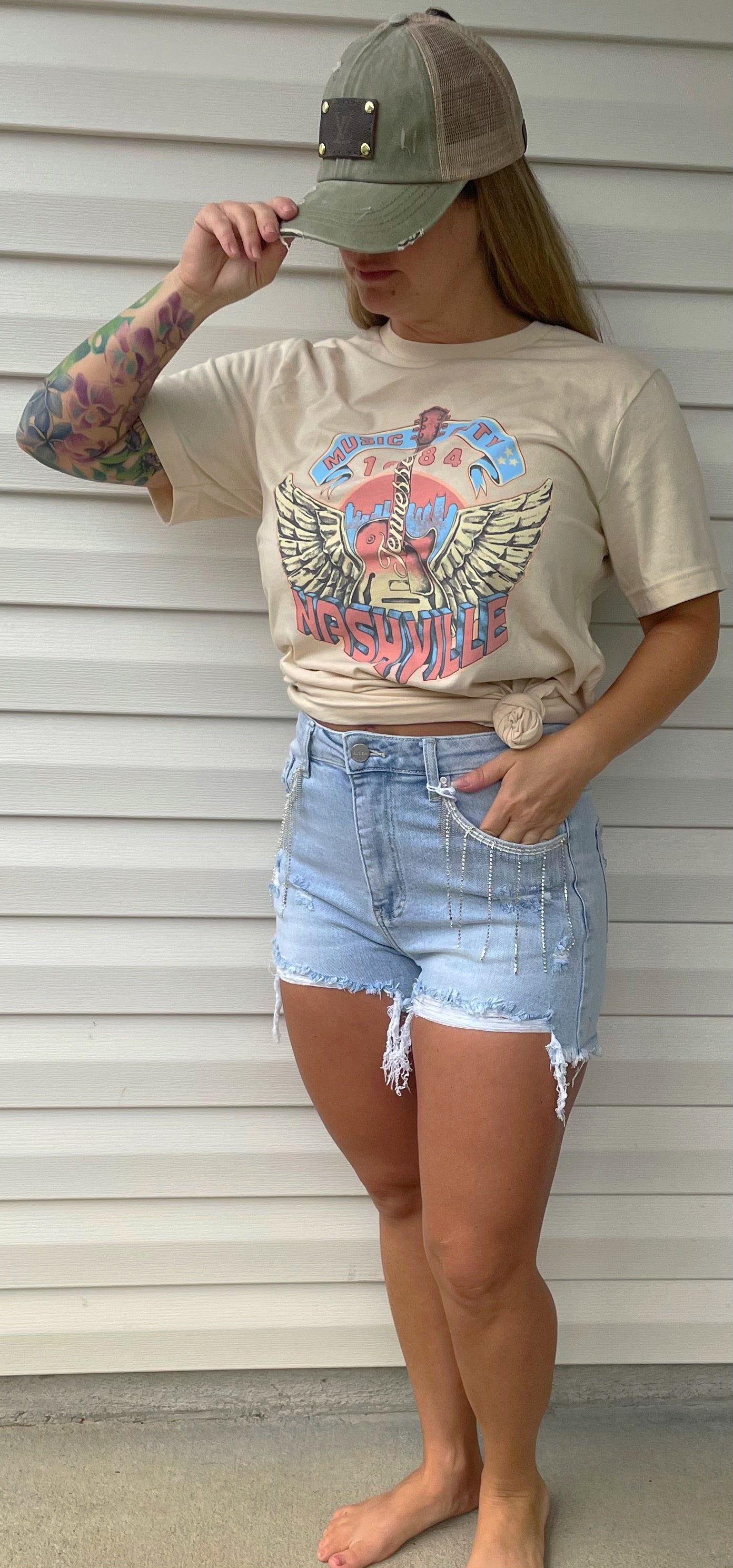 Cowgirl Rodeo Rhinestone Shorts