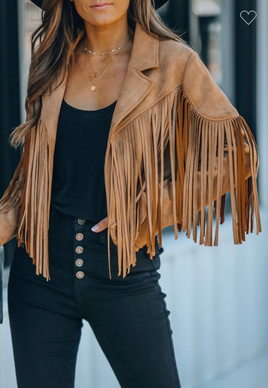 Take Me Home Cowboy Fringe Jacket