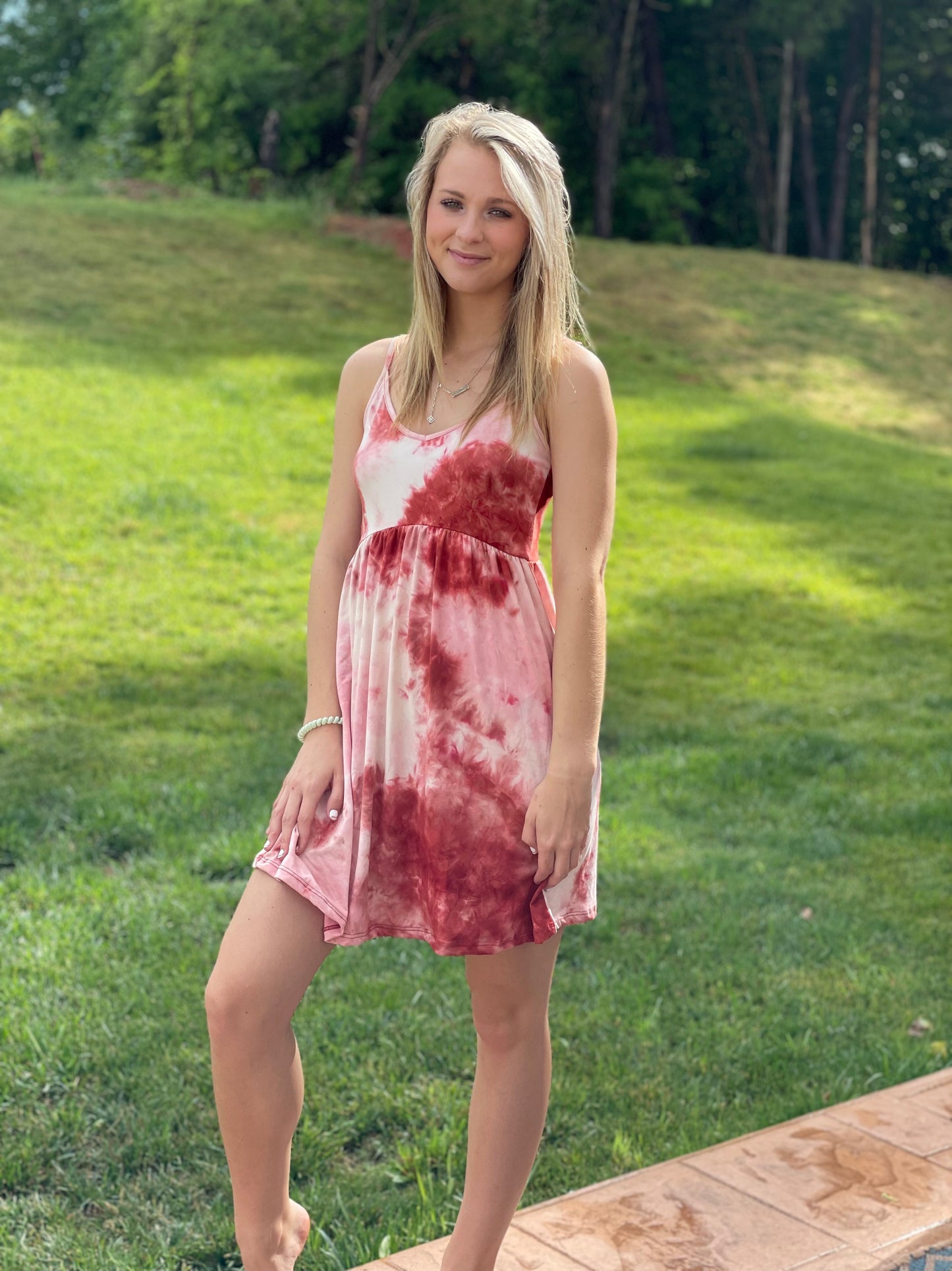 Tie Dye Cami Dress