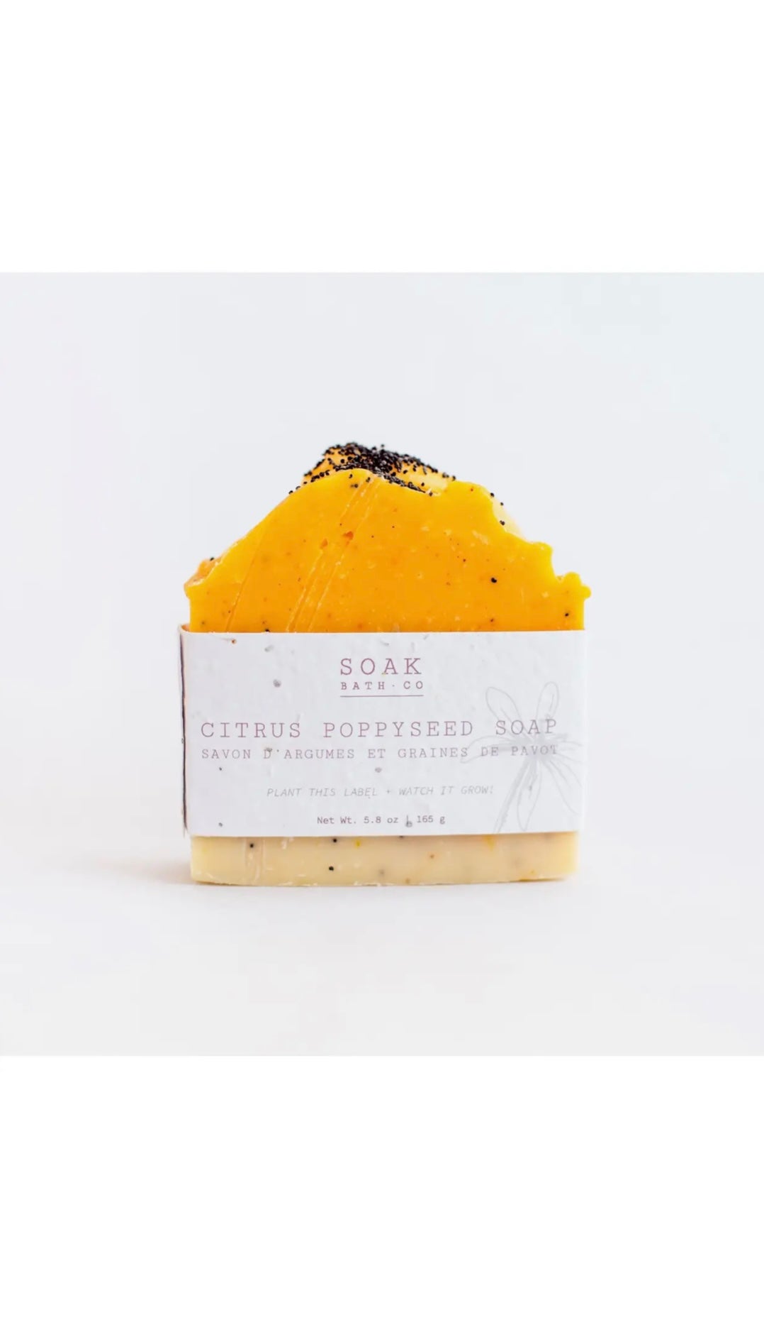 Citrus Poppyseed Soap