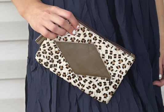 Diamond Patch Animal Clutch