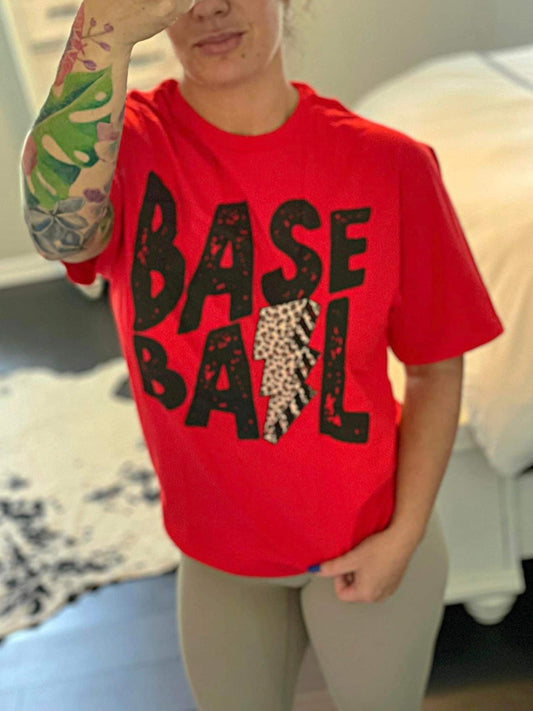 Baseball Lightening Tee