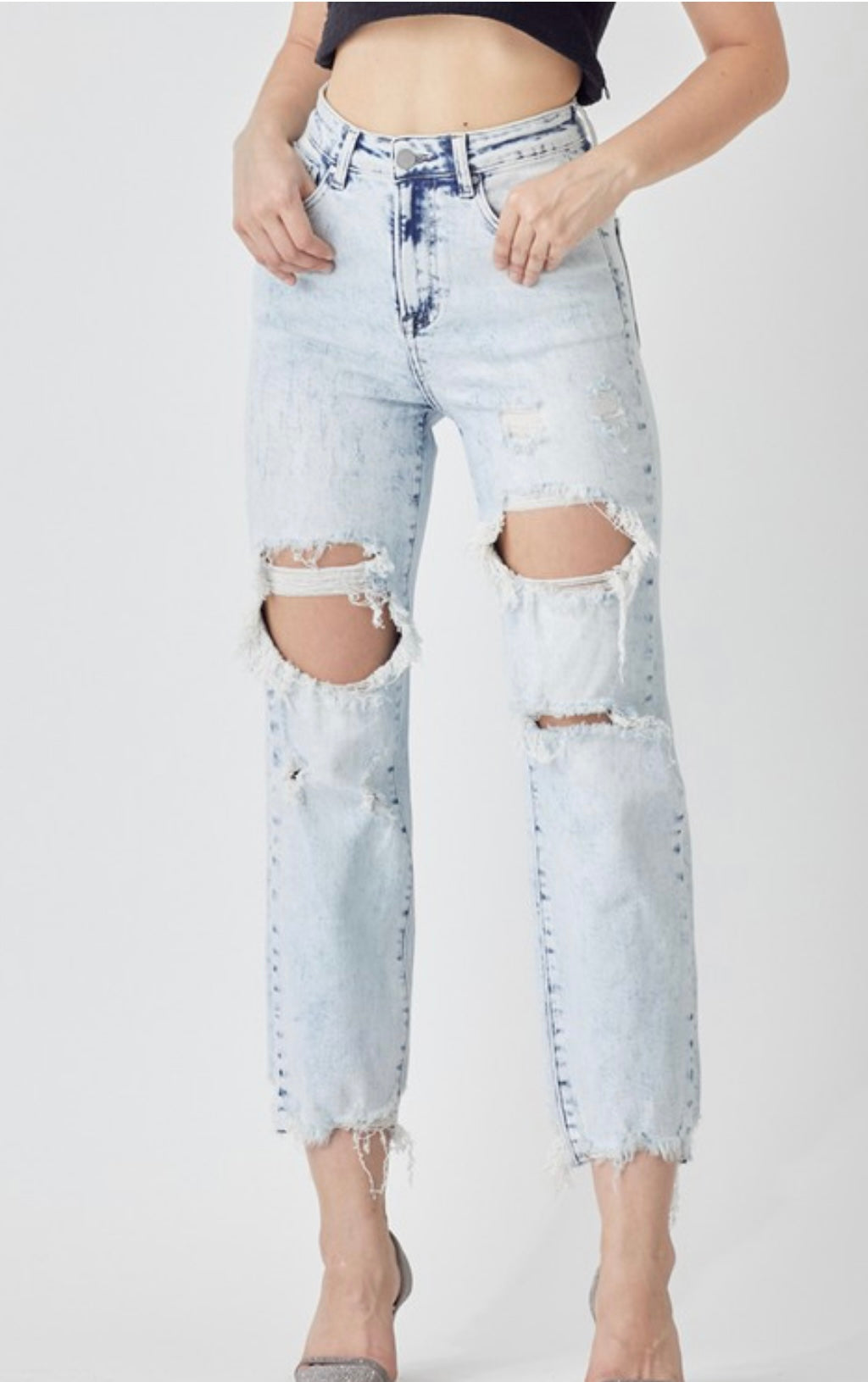 Uptown Heights Acid Wash Jeans