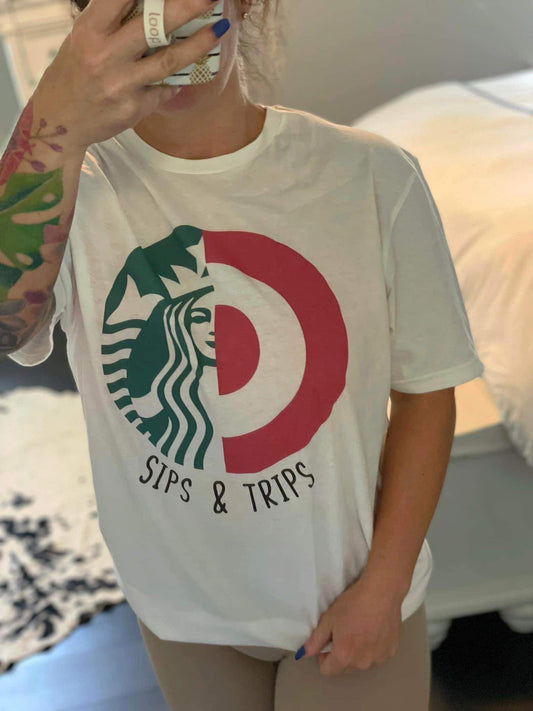 Sip Trips Tee